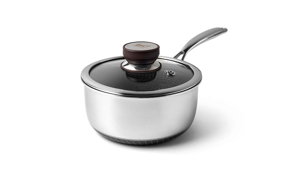 Fusion Non-stick Sæt m/ 3 Gryder + 1 stk. 24 cm Stegepande